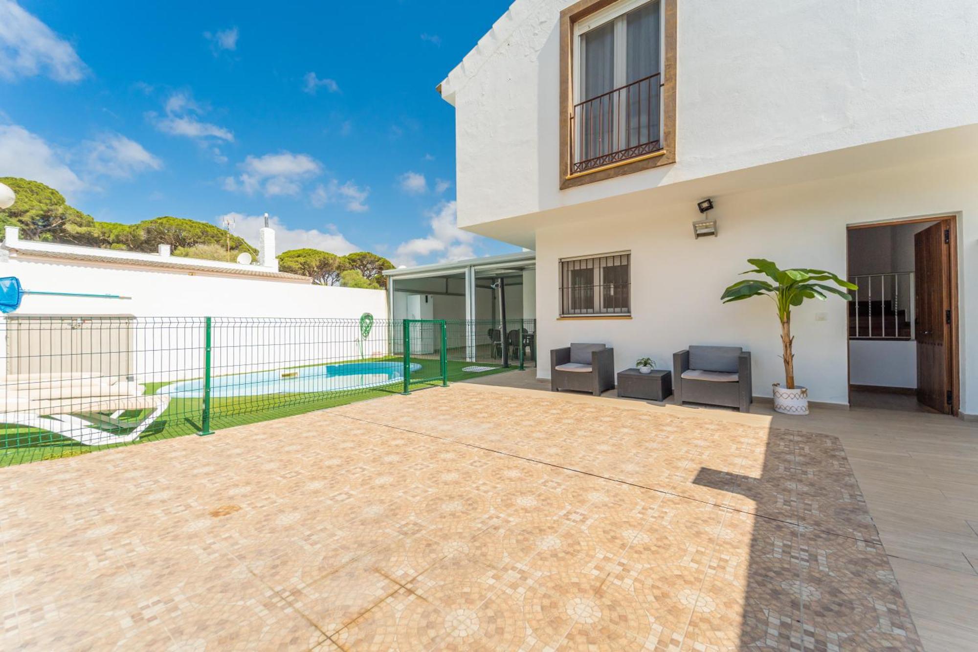 Chalet Privado Rural Barbate Zimmer foto